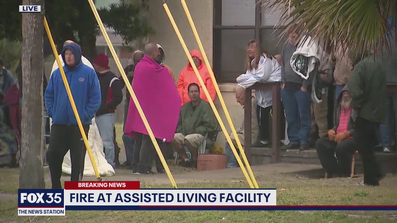 Daytona Beach assisted living facility evacuated due to fire