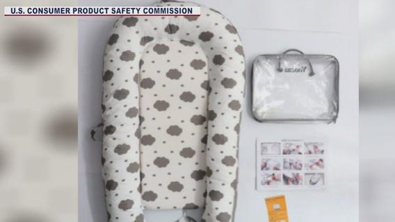 Baby loungers recalled over suffocation risks