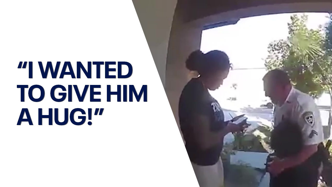 Boy calls 911 because he wanted to hug a deputy