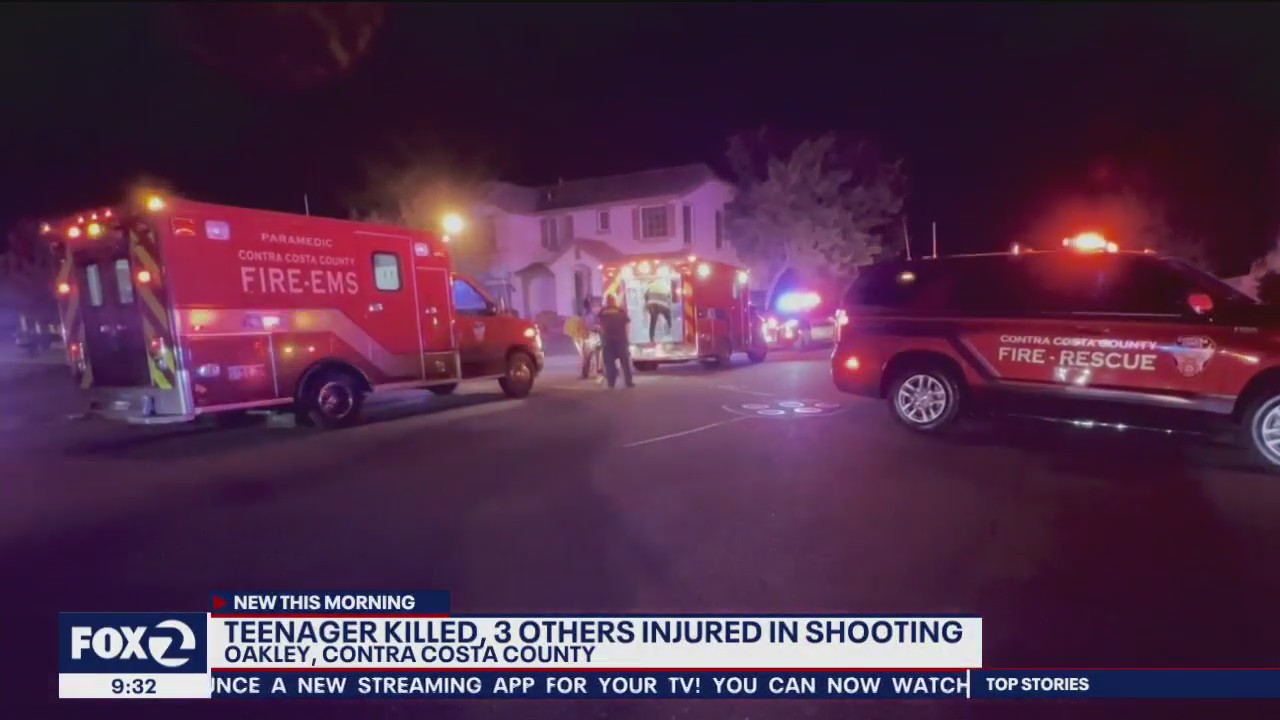 Teen killed, 3 others injured in Oakley house party shooting
