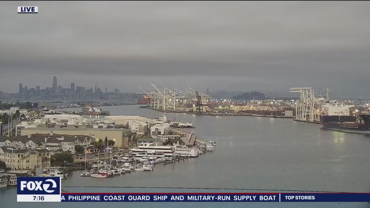 A rainy Sunday strikes the Bay Area