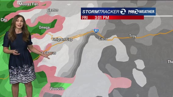 Historic snow event in the Sierra