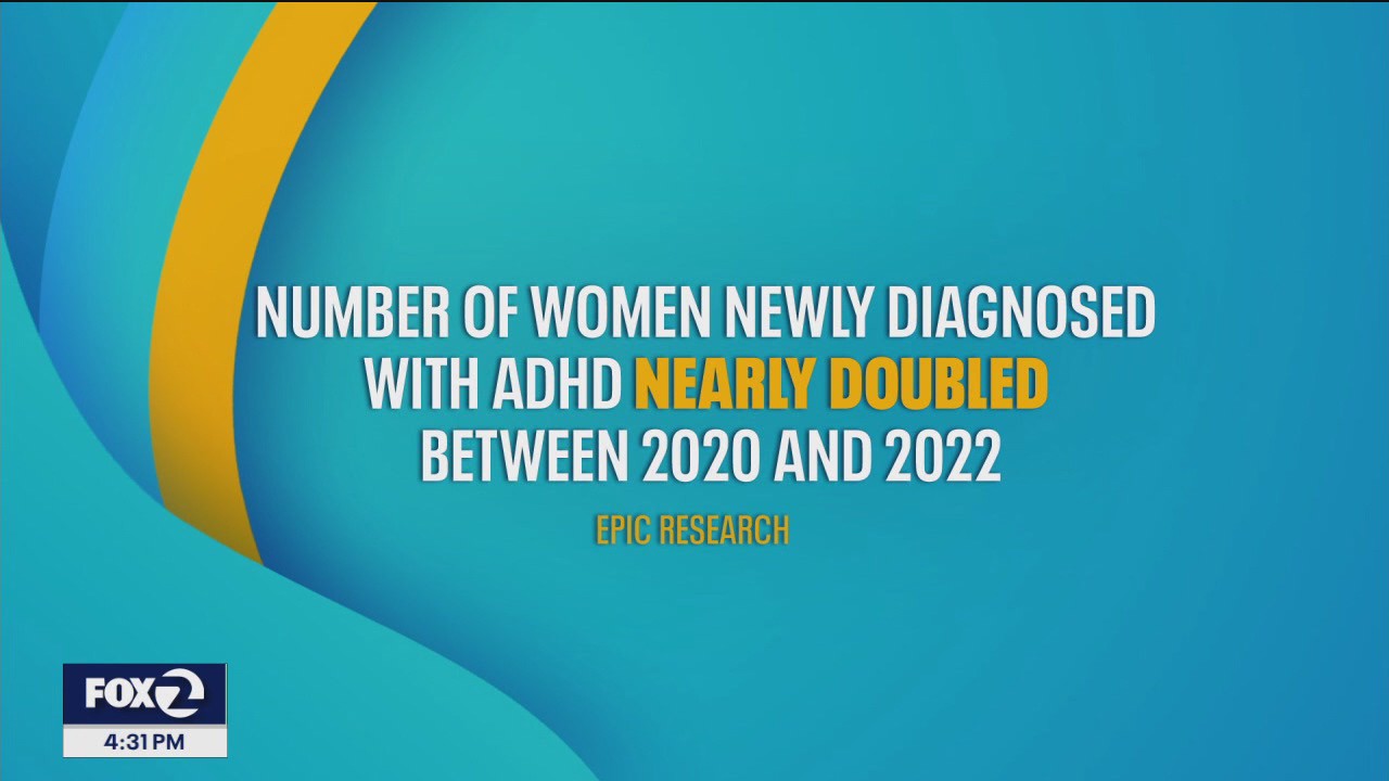 ADHD diagnoses on the rise, especially among women