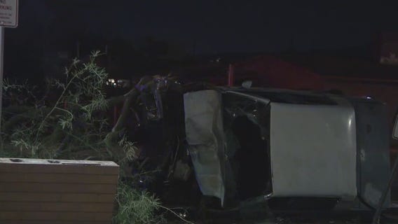 1 hurt in south Phoenix crash