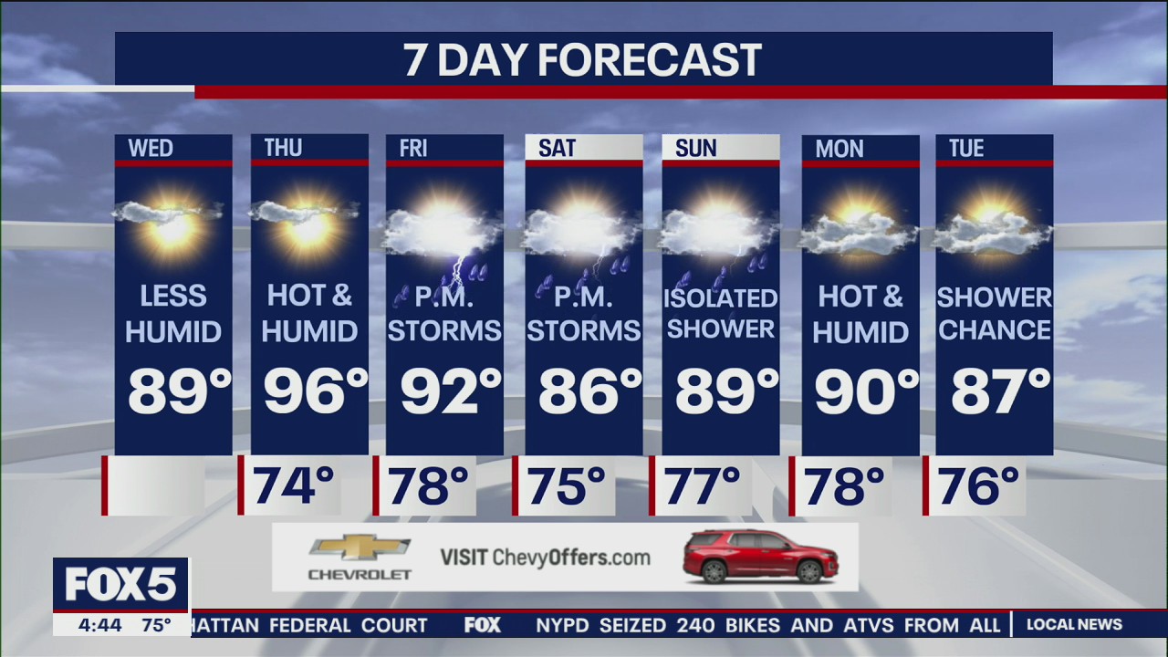 New York City weather