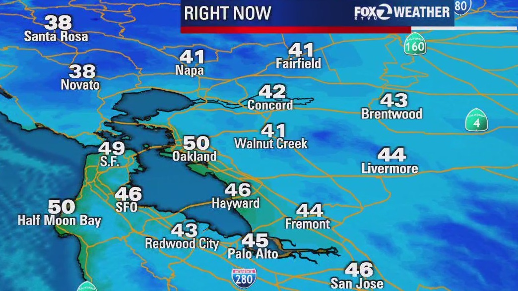 Cool temperatures to close out the weekend