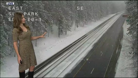 Blizzard conditions remain over the Sierra, scattered showers and cool weather expected in the Bay Area