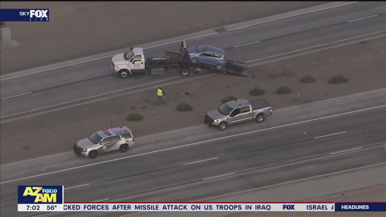 Motorcyclist hurt in Loop 303 crash | FOX 10 Phoenix