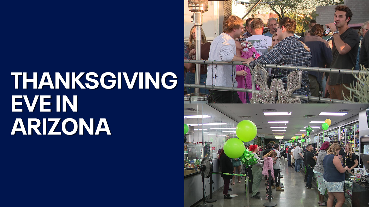 Busy times for bars, pot stores ahead of Thanksgiving