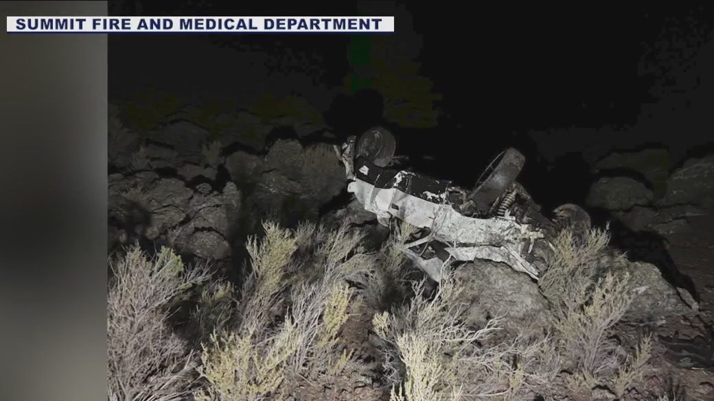 Driver walks away from rollover crash