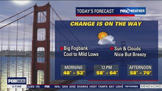 Change in the weather: fog and cool