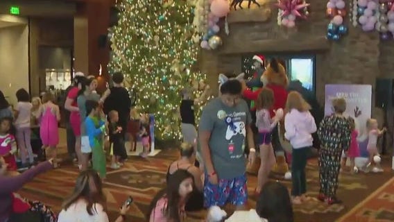 Snowland celebration at Great Wolf Lodge