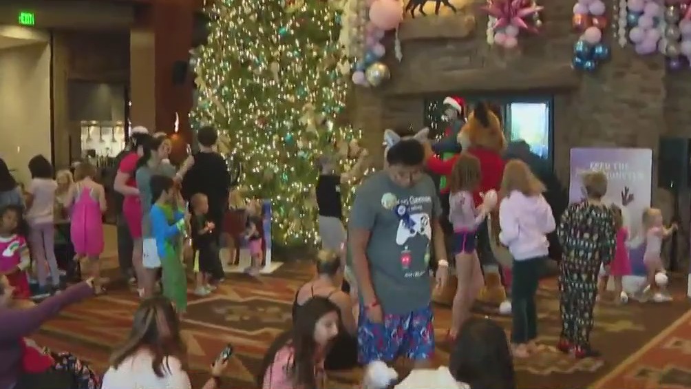 Snowland celebration at Great Wolf Lodge