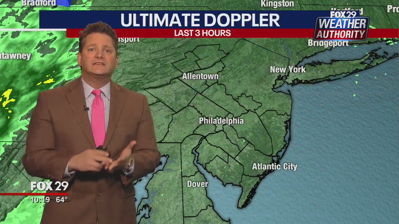 FOX 29 Weather Authority 7-day forecast 10 p.m.