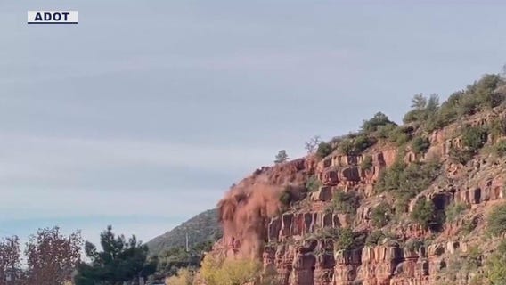 SR 89A reopens after rock blasting work