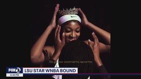 Angel Reese declares for the WNBA draft, leaving LSU