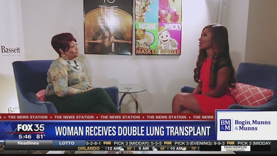 Woman receives double lung transplant