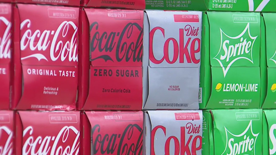 Diet Coke, Sprite and Fanta recalled in 3 states