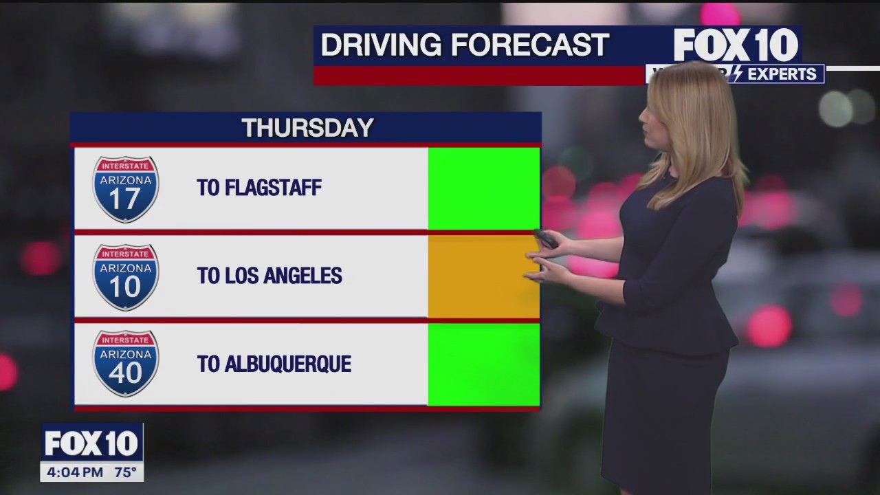 4 p.m. Weather Forecast - 12/20/23
