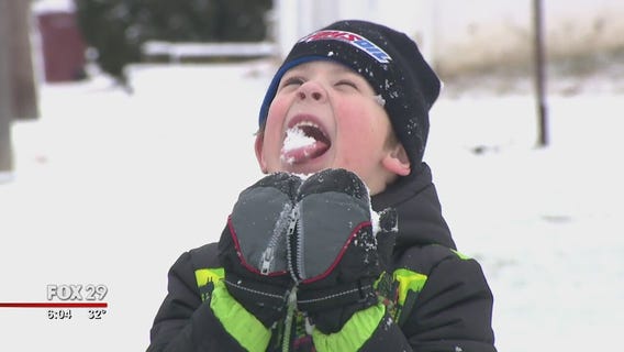 Snow day is fun day for the kids in Lehigh and Bucks County