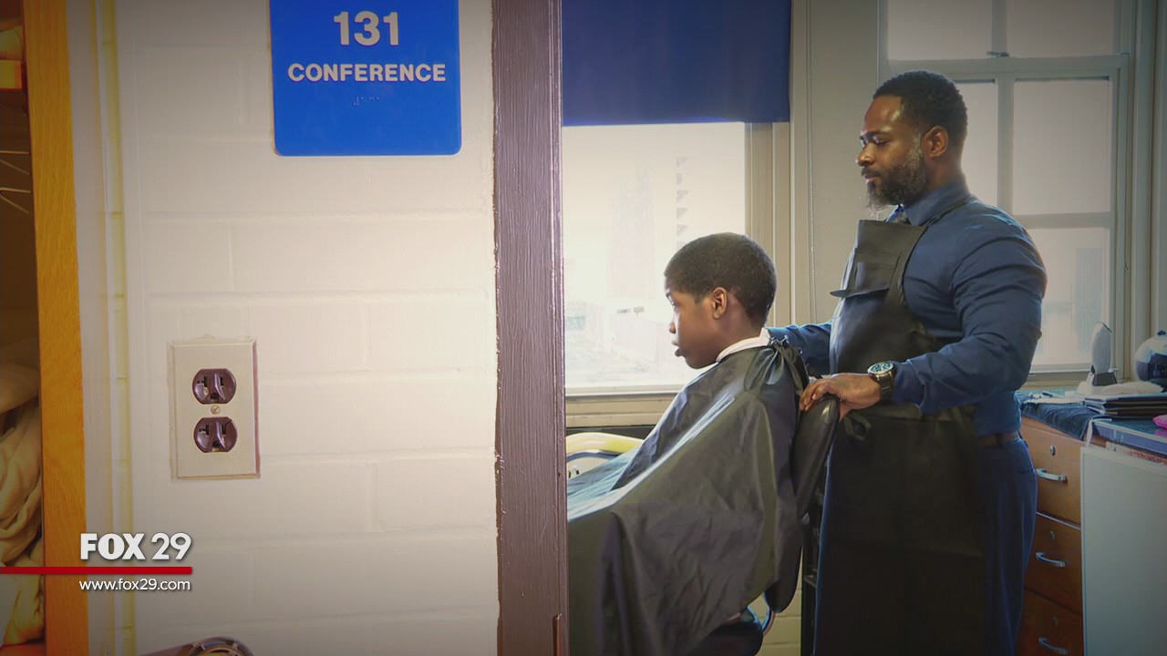 Wilmington principal finds unique way to connect with students through haircuts
