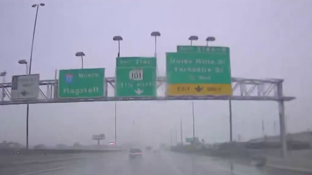 Winter storm brings rain, snow to Arizona