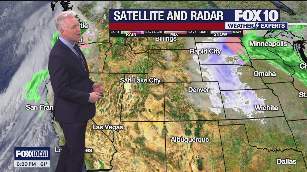6PM Weather Forecast - 12/25/2023