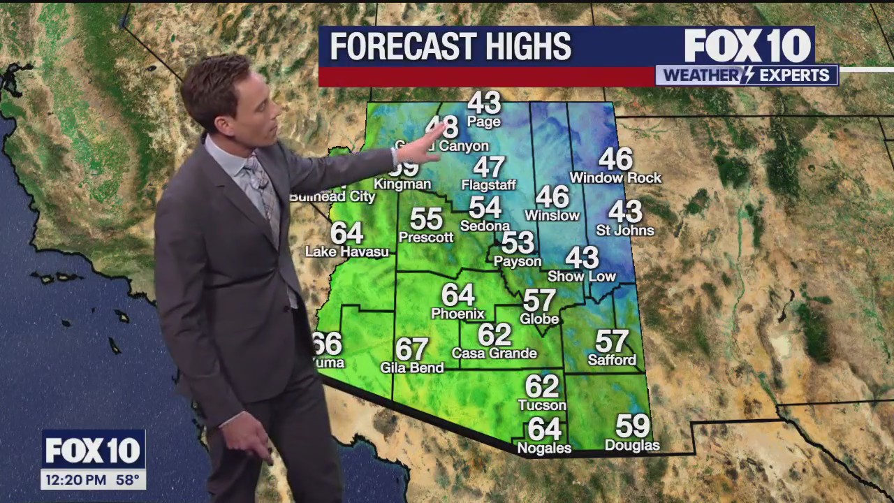 Noon Weather Forecast - 12/27/23