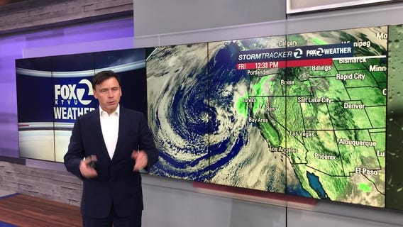 A Cold System Moves in this Weekend