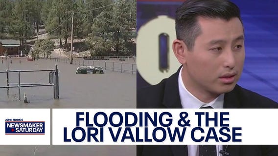 Flood-ridden Arizona areas, Lori Vallow case