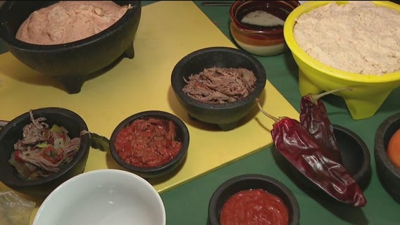 Christmas tamales at Aunt Chilada's