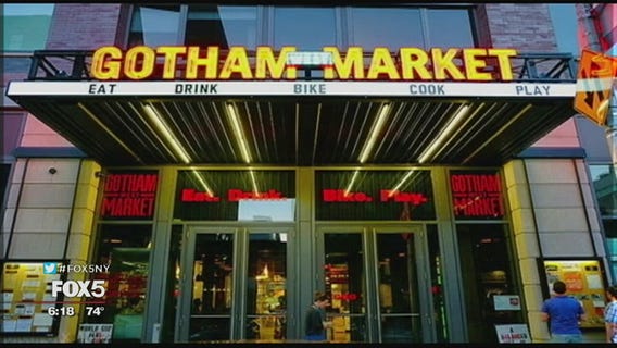 Food halls in New York