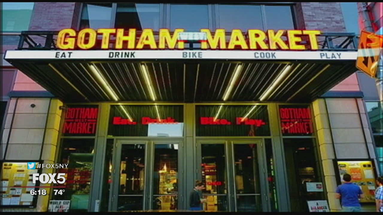 Food halls in New York