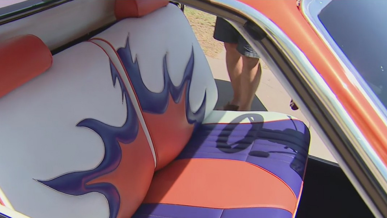 Phoenix Suns inspired car