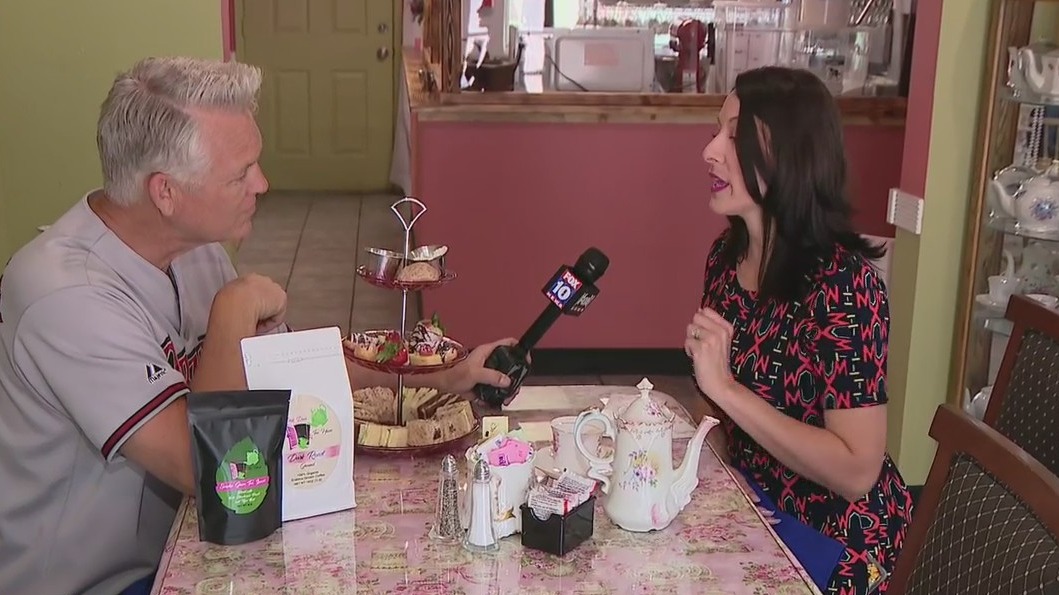 Pink Door Tea House reopens in Glendale