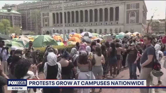 Students defy orders to vacate encampment sites, continue protests