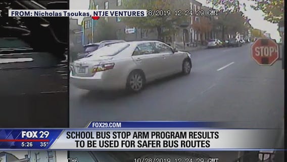 More than 200 cars blow by school bus stop signs, video shows