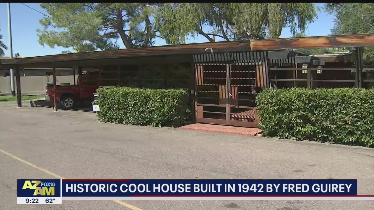 Cool House: Historic Cool House built in 1942 by Fred Guirey