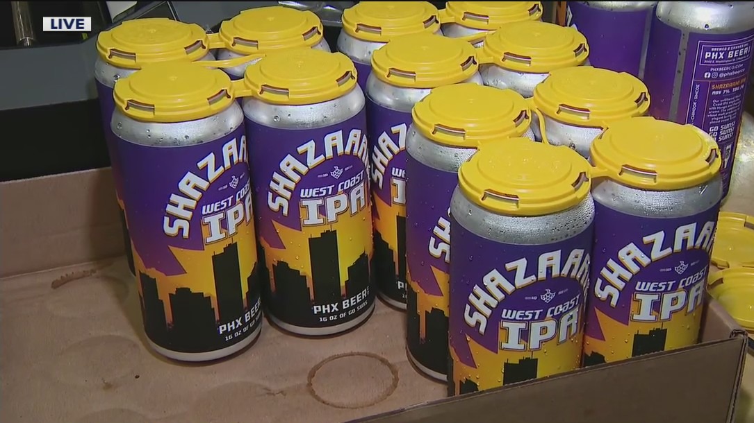 Phoenix brewery releases Suns-inspired beer
