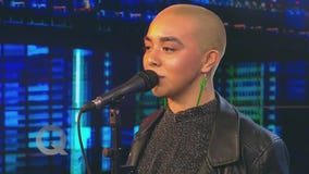 Knyves Escobar performs on The Q Show