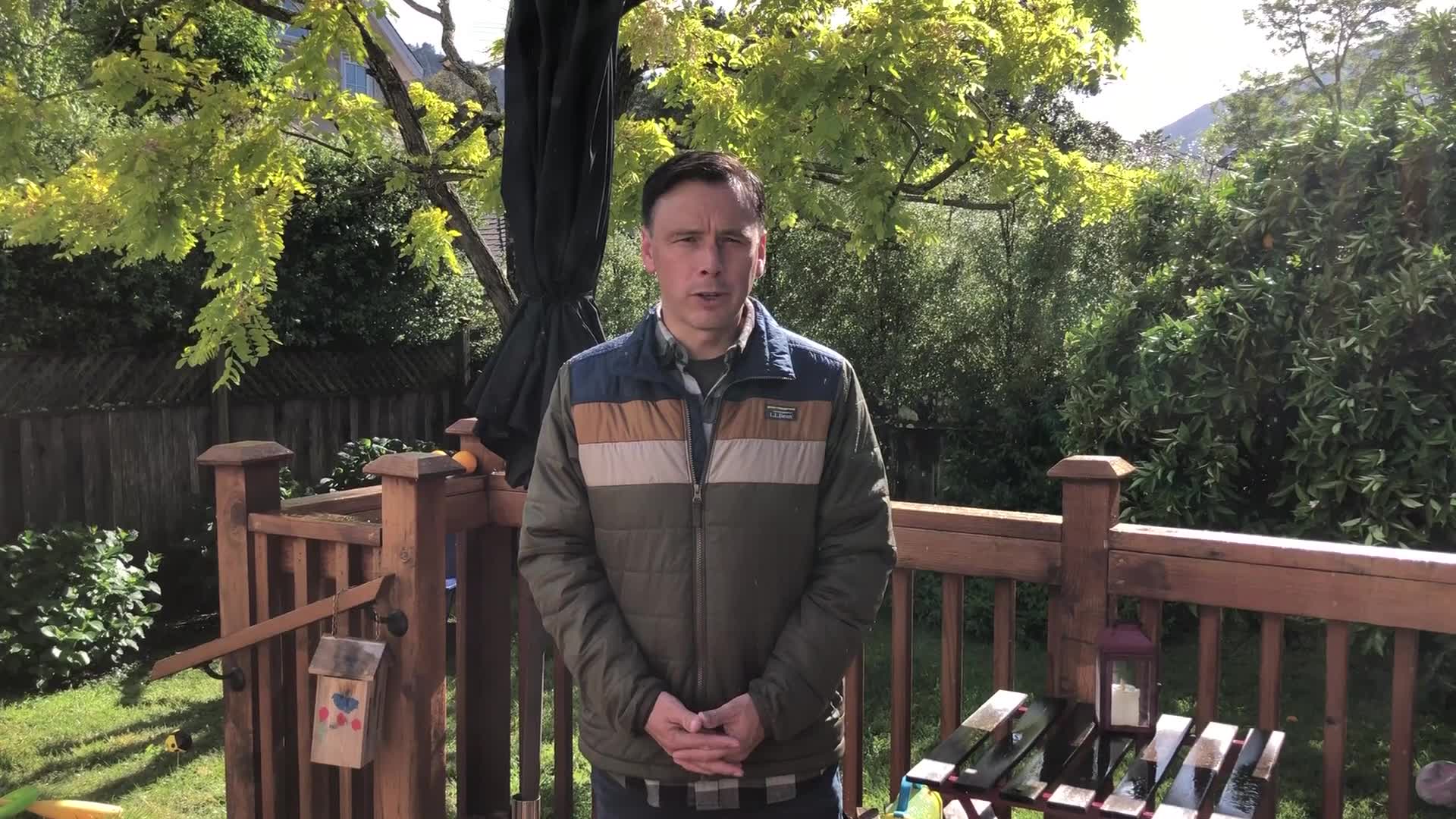 Rain moving out of town