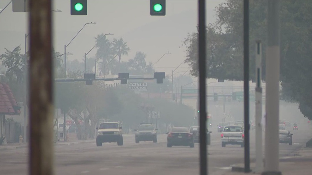 Poor air quality in Phoenix