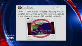 Beware fake storm forecasts