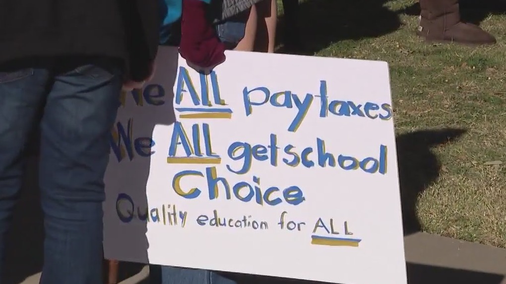 Arizona Gov. Katie Hobbs takes aim at state's school voucher program