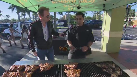 Game Day tailgate at Pollo Tropical in Miami Gardens