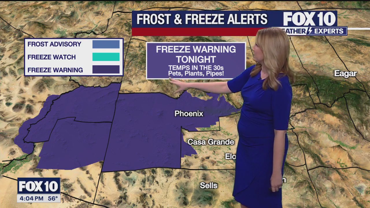 4 p.m. Weather Forecast - 1/9/24
