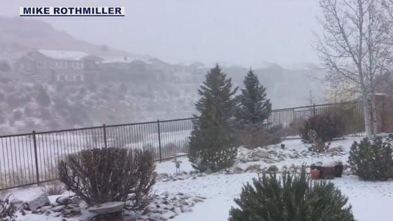Winter storm brings snow to the high country