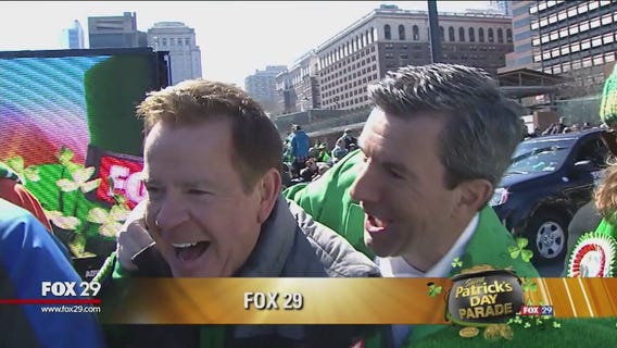 The FOX 29 team joins in on the St. Patrick's Day festivities