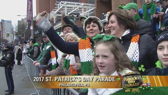 St. Patrick?s parade life-timers from Holland, Pa.