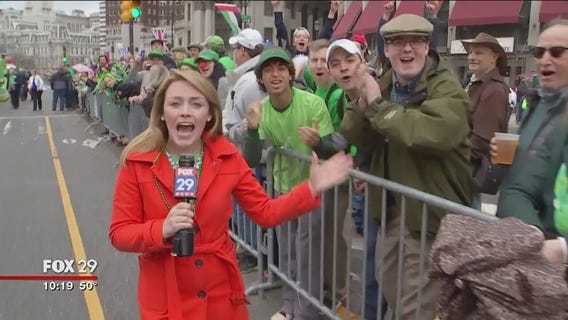 FOX 29 dives into  Philadelphia St. Patricks Day Parade Celebration!